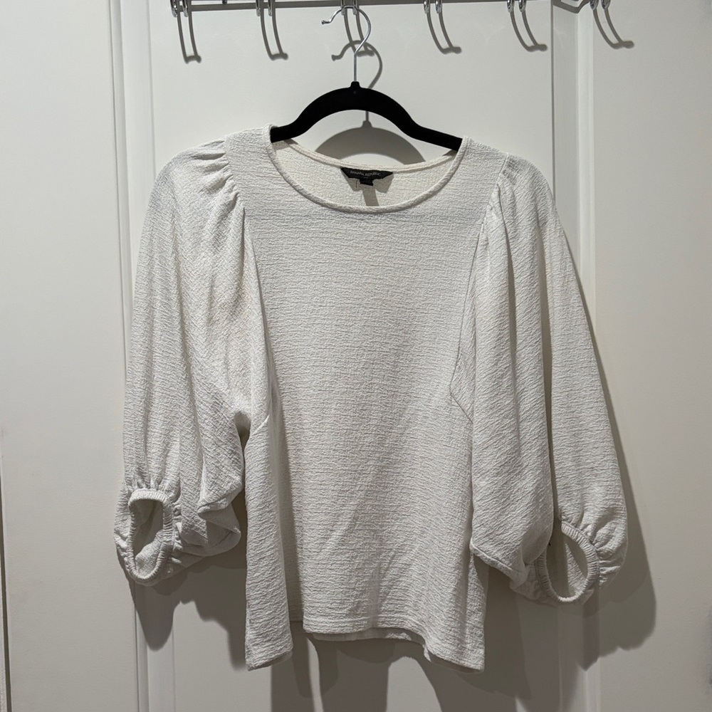 Banana Republic White Blouse
